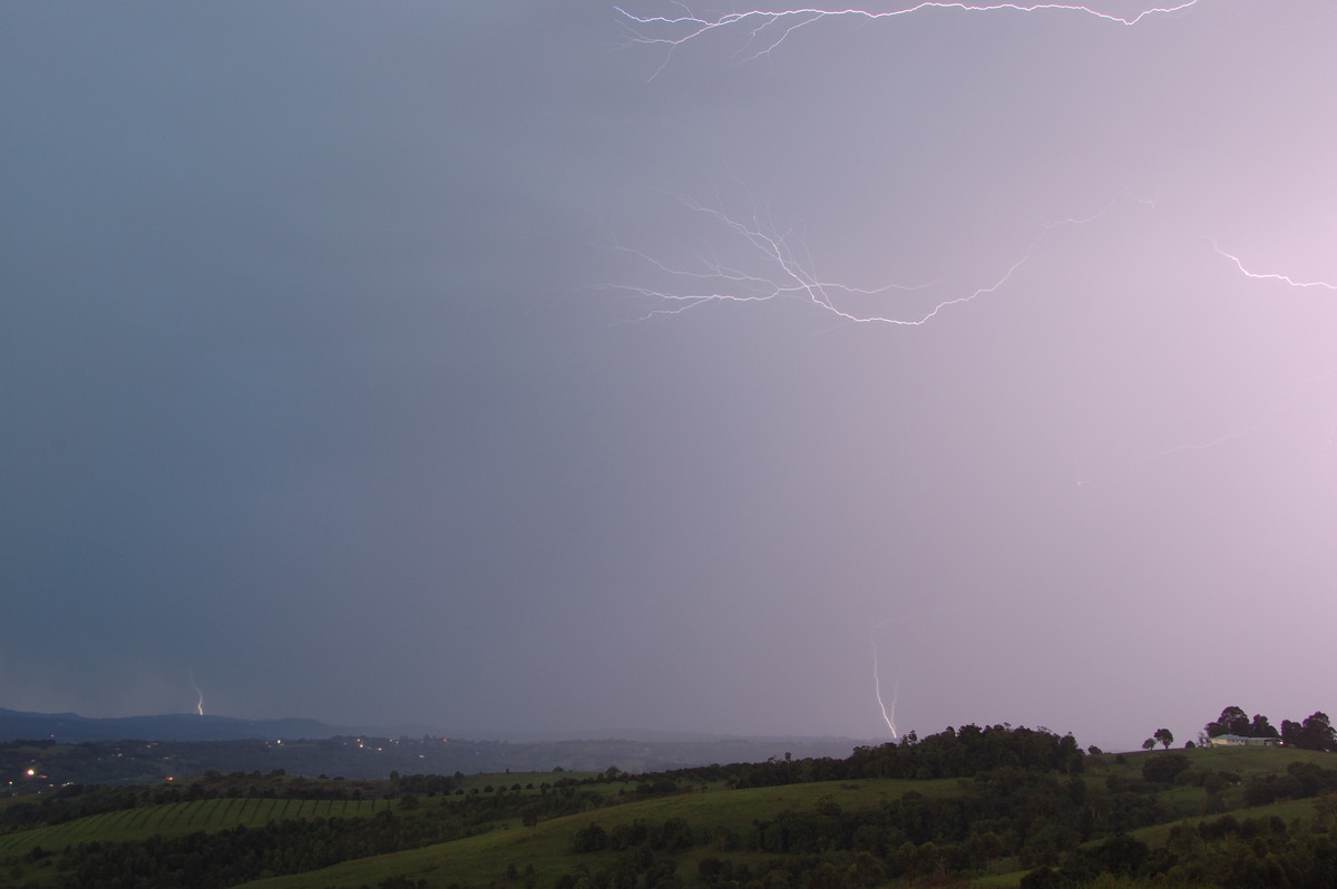 lightning lightning_bolts : McLeans Ridges, NSW   20 November 2008