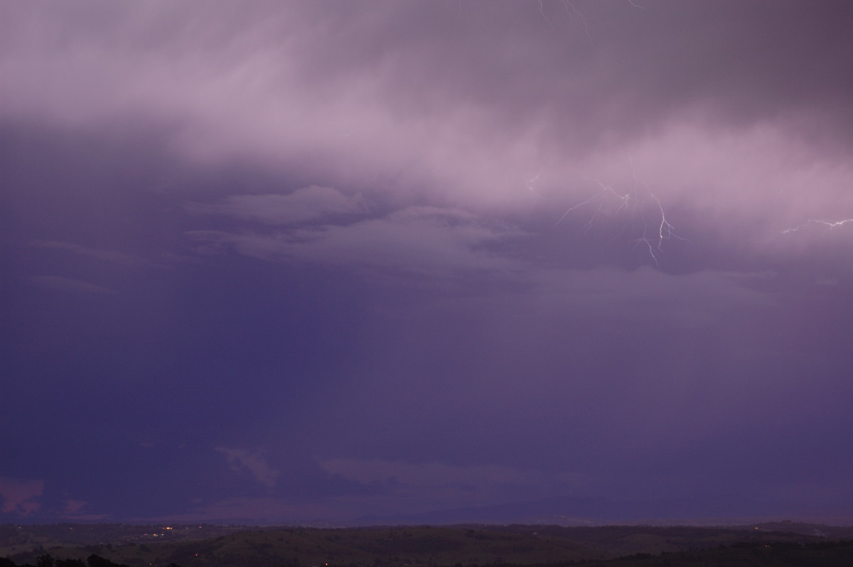 lightning lightning_bolts : McLeans Ridges, NSW   20 November 2008