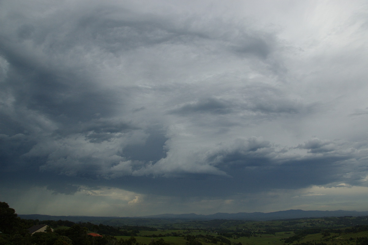 cumulonimbus thunderstorm_base : McLeans Ridges, NSW   3 December 2008