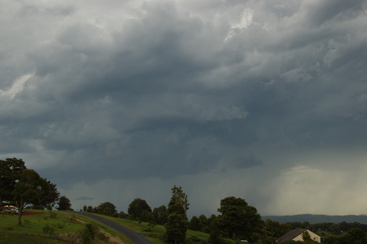 cumulonimbus thunderstorm_base : McLeans Ridges, NSW   3 December 2008