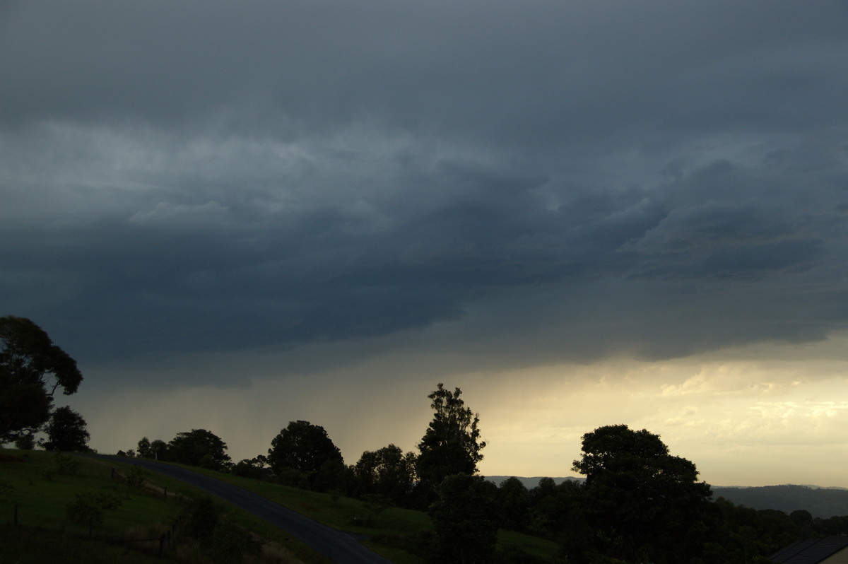 cumulonimbus thunderstorm_base : McLeans Ridges, NSW   3 December 2008