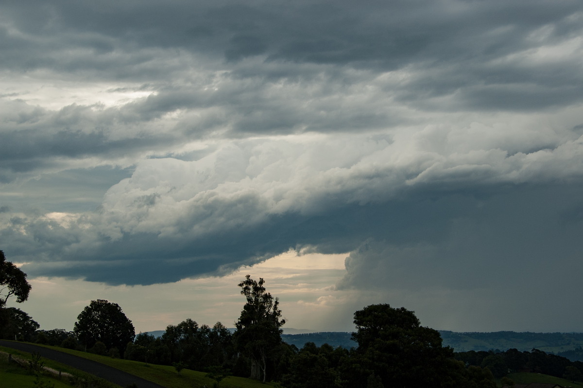 cumulonimbus thunderstorm_base : McLeans Ridges, NSW   6 December 2008