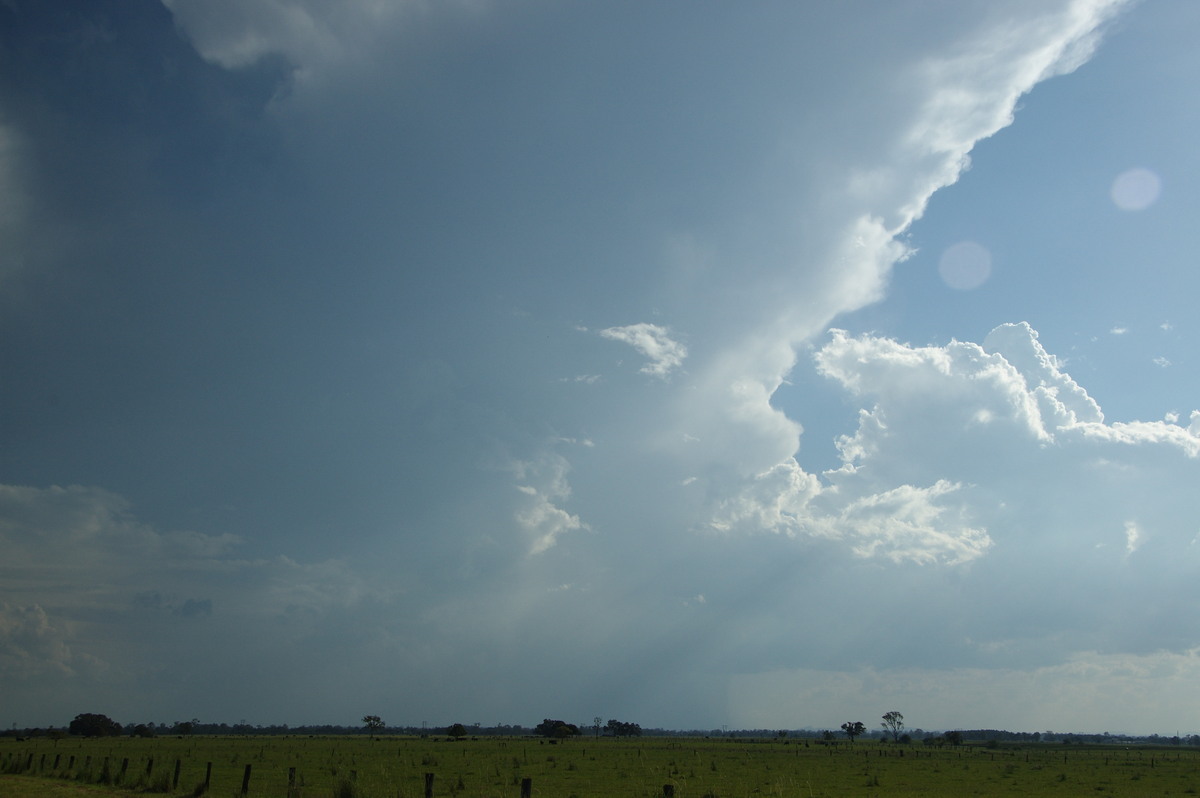 thunderstorm cumulonimbus_incus : McKees Hill, NSW   10 December 2008