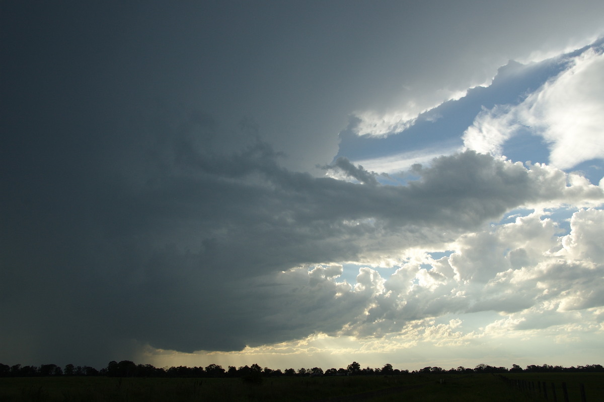 cumulonimbus supercell_thunderstorm : Ruthven, NSW   10 December 2008