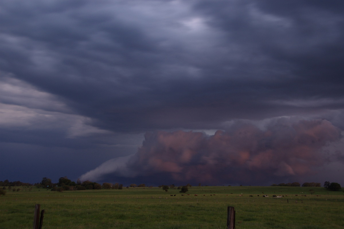 shelfcloud shelf_cloud : Clovass, NSW   10 December 2008