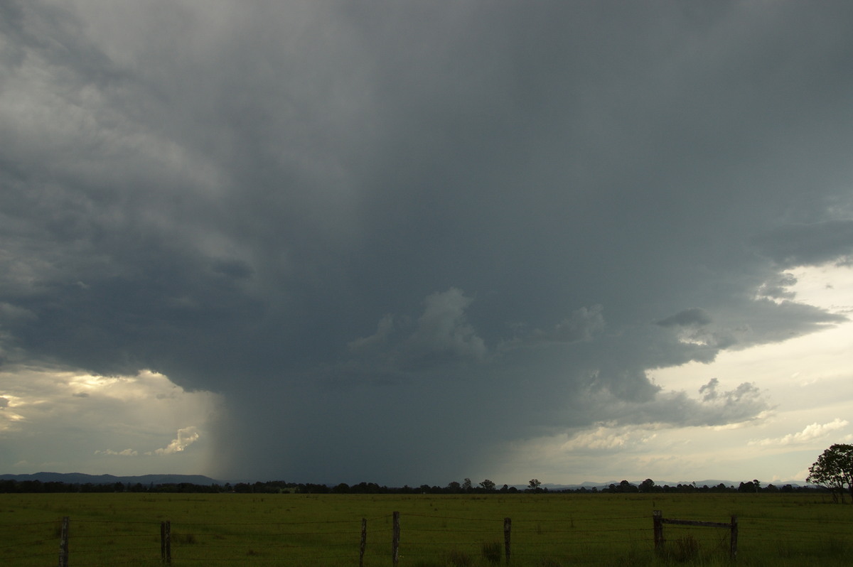 raincascade precipitation_cascade : N of Casino, NSW   18 December 2008