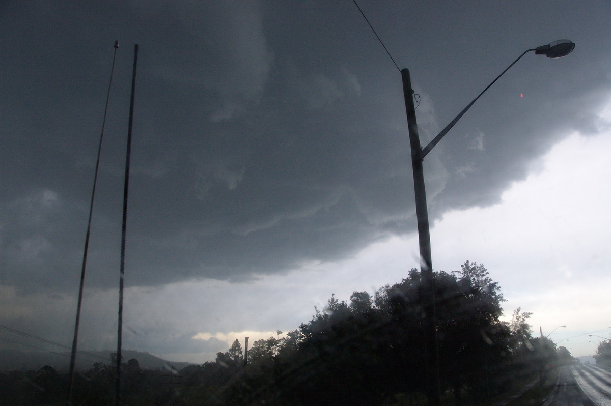 cumulonimbus thunderstorm_base : Kyogle, NSW   18 December 2008