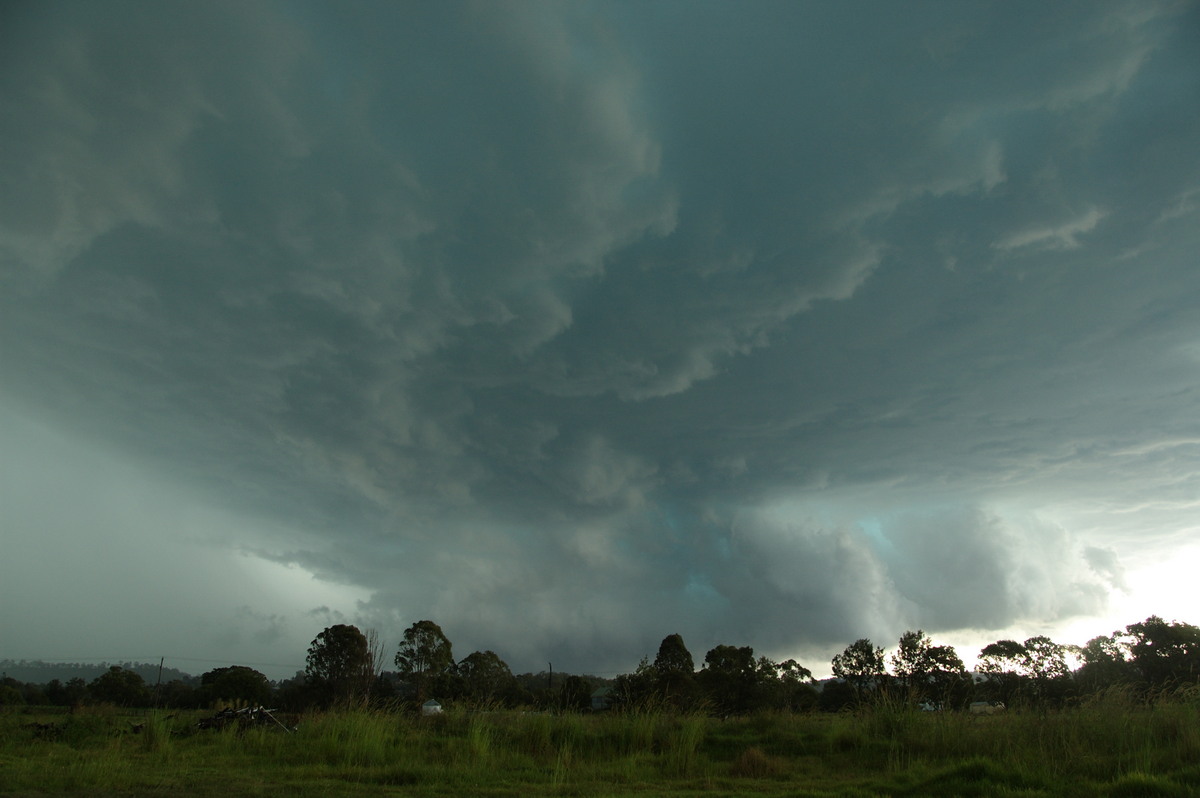 cumulonimbus thunderstorm_base : Kyogle, NSW   24 December 2008