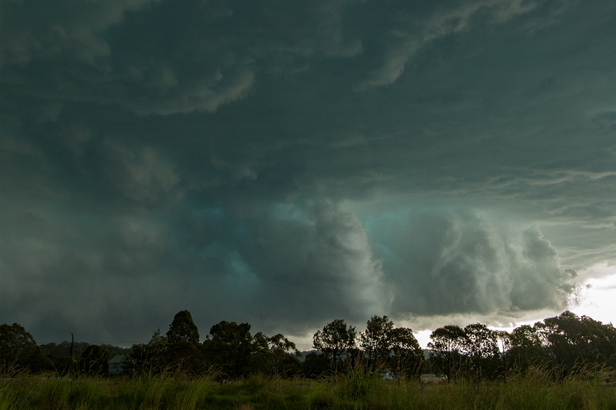 cumulonimbus thunderstorm_base : Kyogle, NSW   24 December 2008