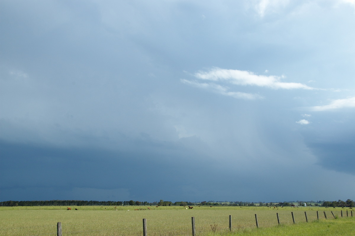 cumulonimbus thunderstorm_base : N of Casino, NSW   24 December 2008