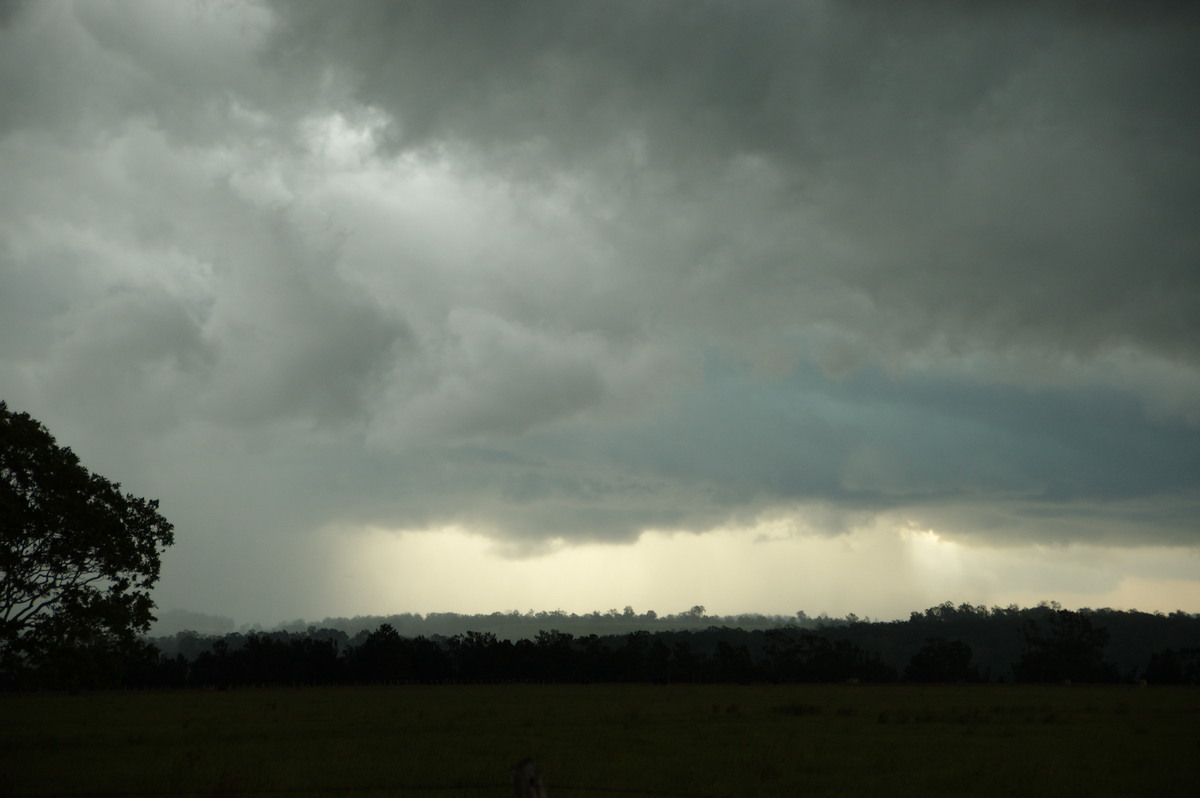 cumulonimbus thunderstorm_base : N of Casino, NSW   24 December 2008