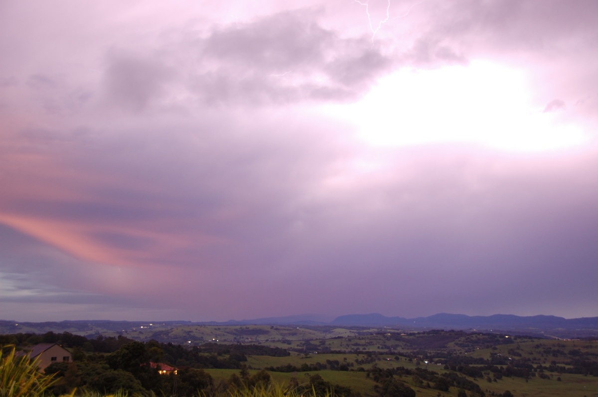 lightning lightning_bolts : McLeans Ridges, NSW   29 December 2008