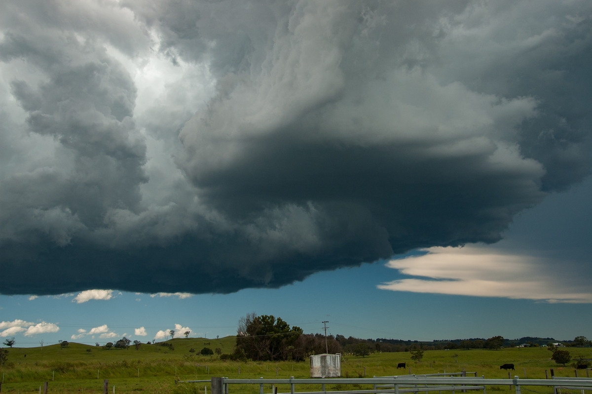 cumulonimbus supercell_thunderstorm : McKees Hill, NSW   30 December 2008