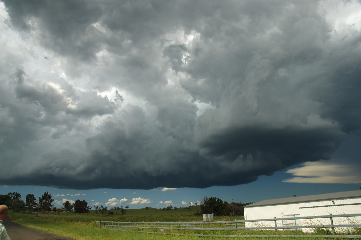 cumulonimbus thunderstorm_base : McKees Hill, NSW   30 December 2008