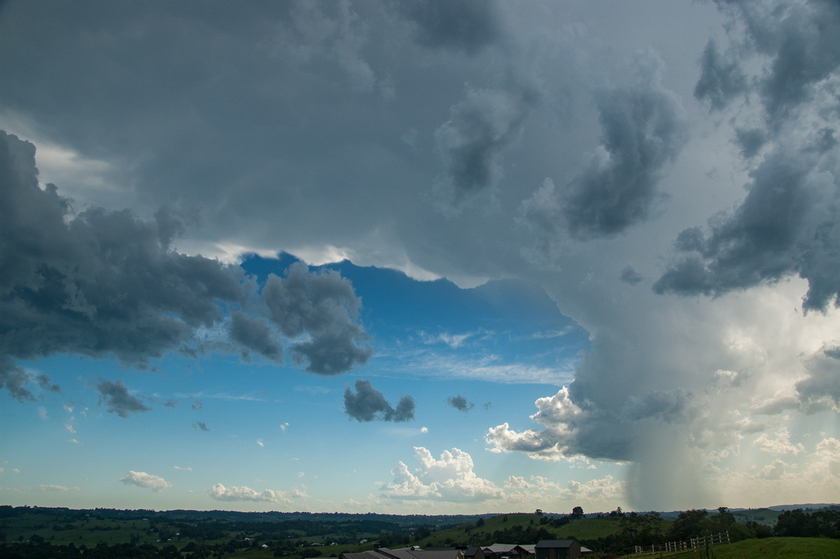 thunderstorm cumulonimbus_incus : McLeans Ridges, NSW   30 December 2008