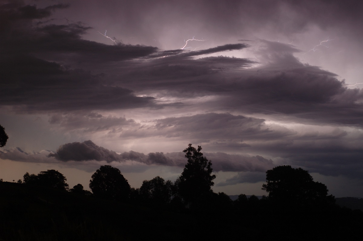 lightning lightning_bolts : McLeans Ridges, NSW   1 January 2009