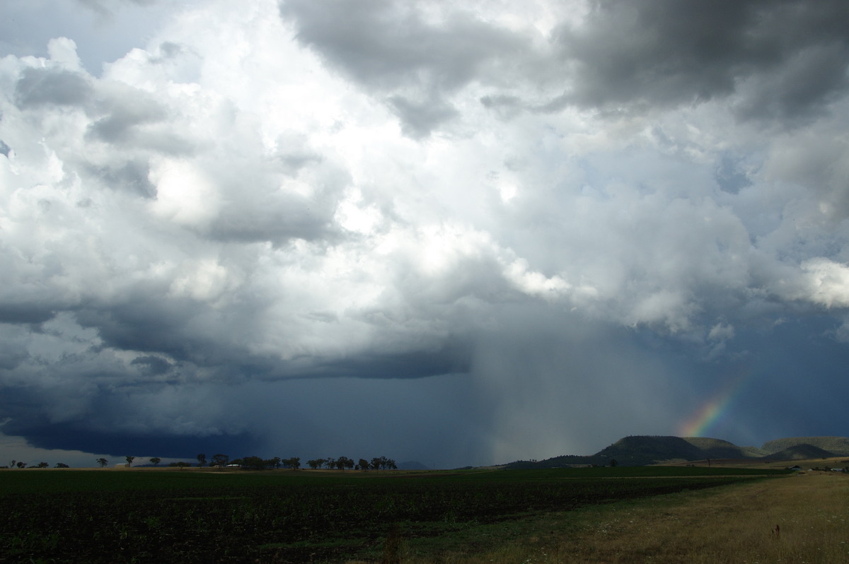 raincascade precipitation_cascade : near Warwick, QLD   24 January 2009