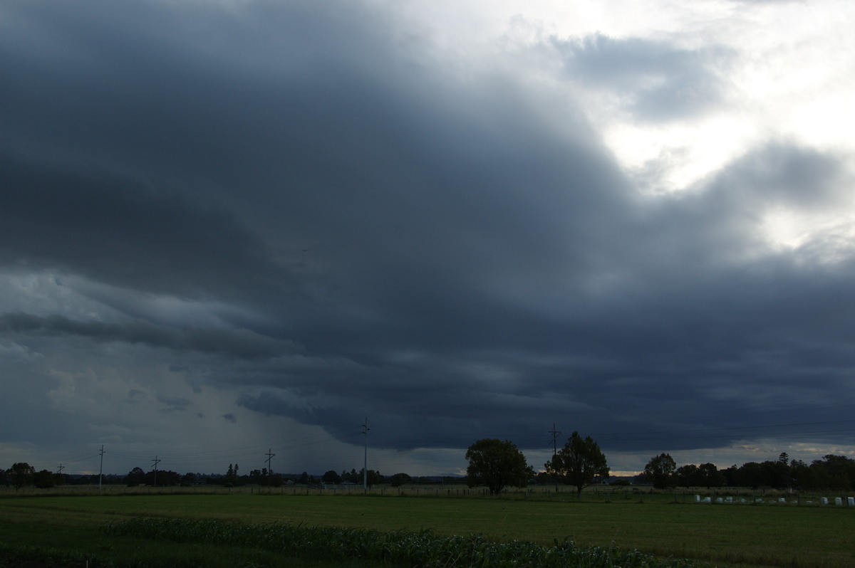 cumulonimbus thunderstorm_base : Junction Hill, NSW   15 March 2009