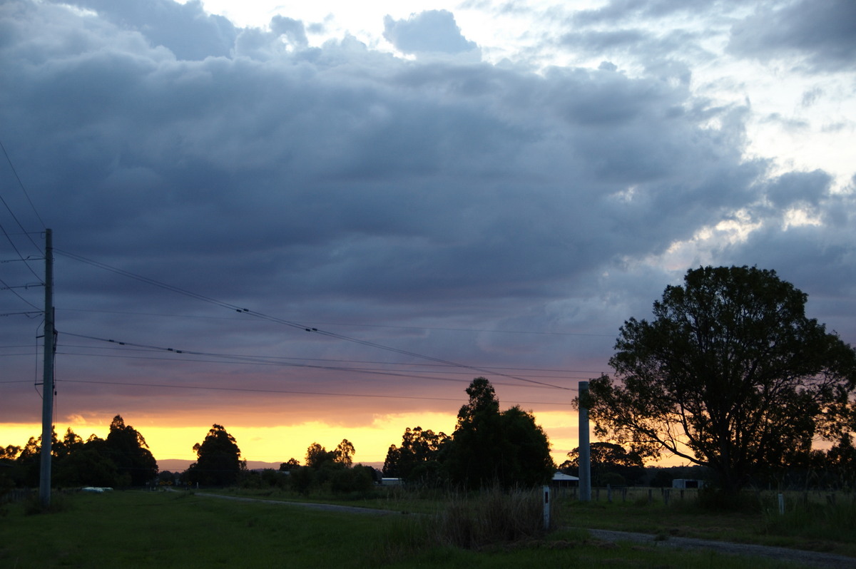 sunset sunset_pictures : Junction Hill, NSW   15 March 2009