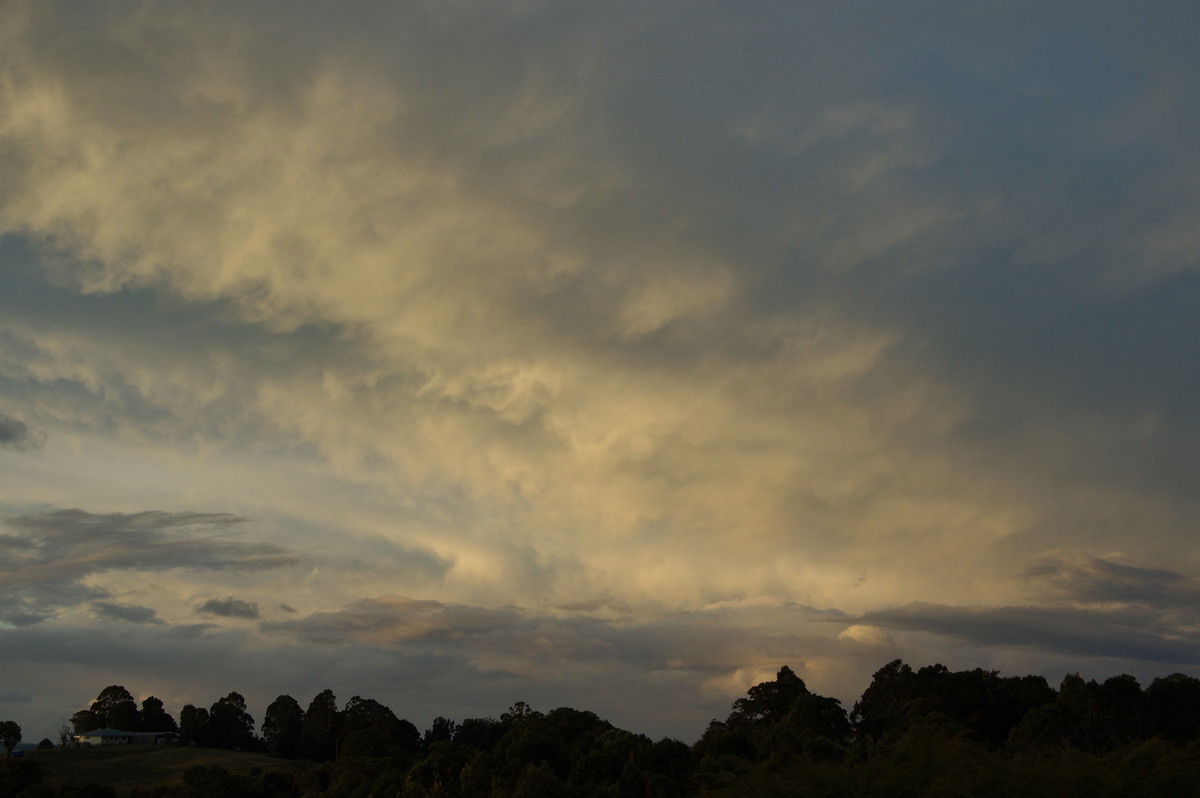 altostratus altostratus_cloud : McLeans Ridges, NSW   20 April 2009