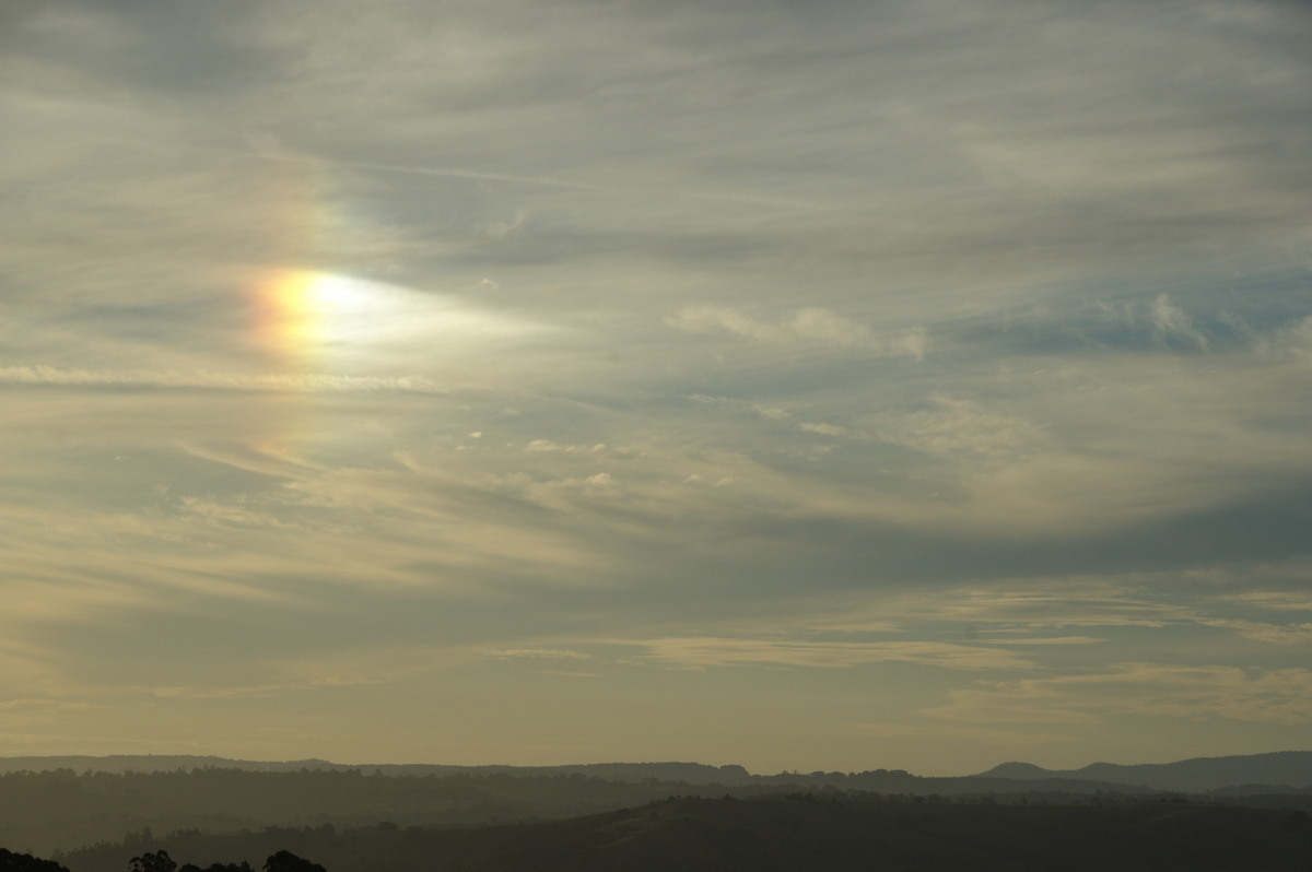 halosundog halo_sundog_crepuscular_rays : McLeans Ridges, NSW   24 April 2009