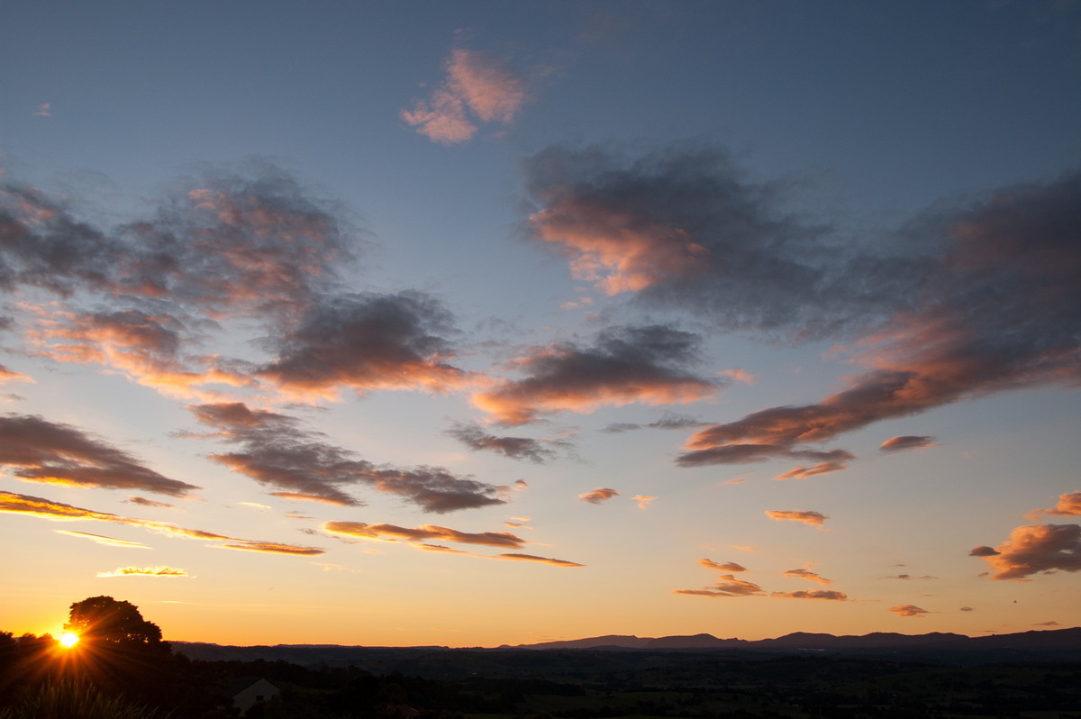 sunset sunset_pictures : McLeans Ridges, NSW   5 June 2009