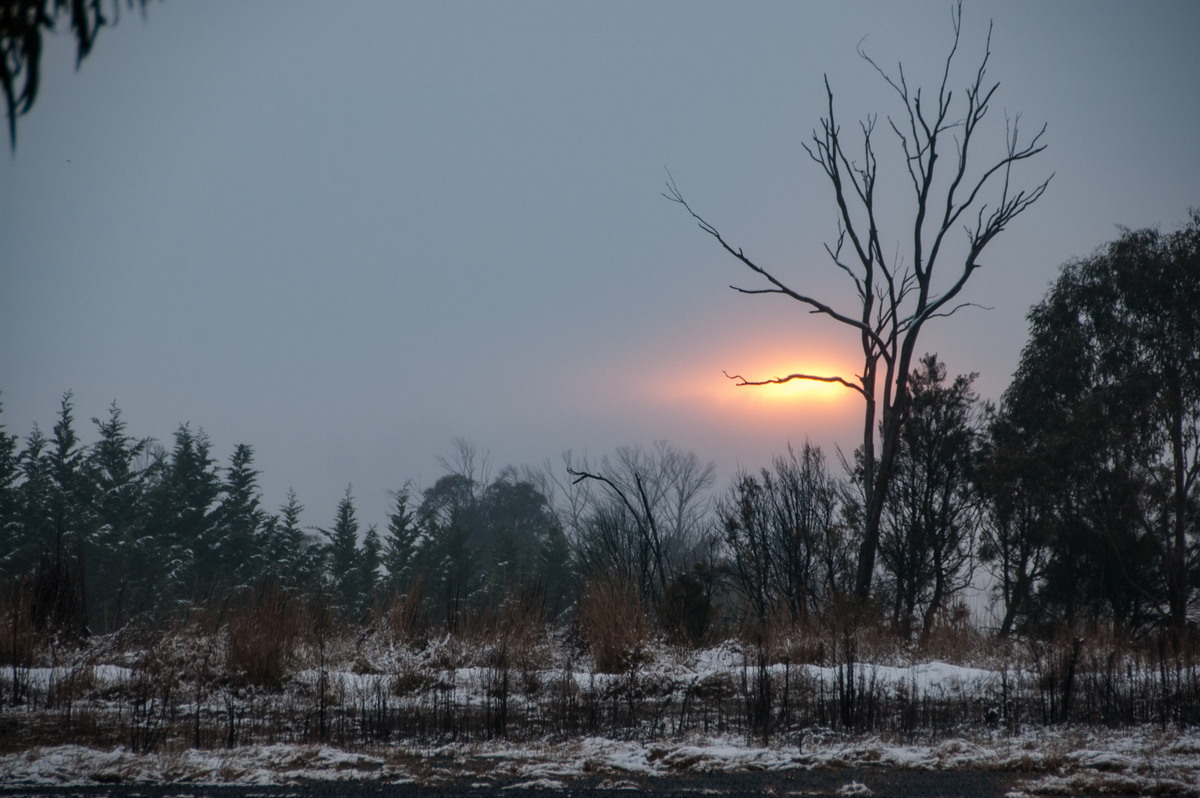 sunrise sunrise_pictures : Ben Lomond, NSW   16 July 2009