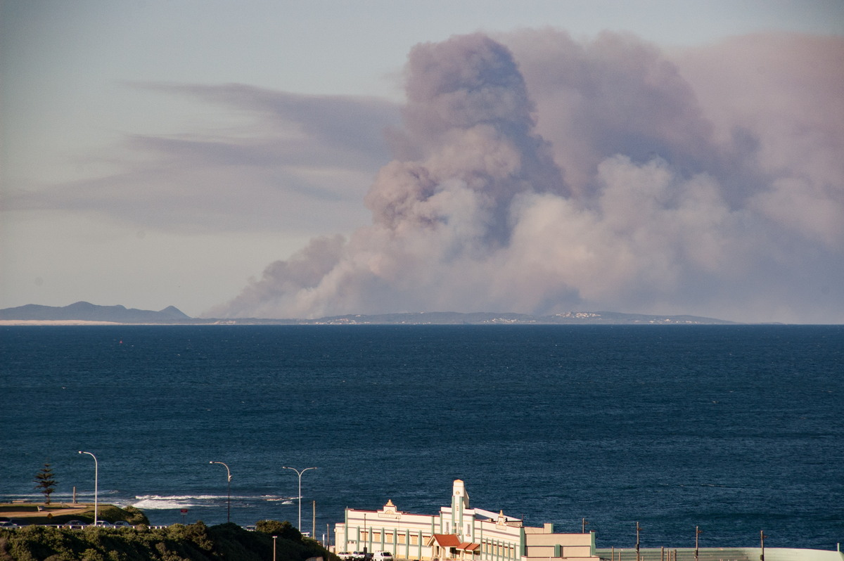 cumulus pyrocumulus : Newcastle, NSW   30 August 2009