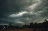 Cloud obscuring view to the main supercell near Branxton