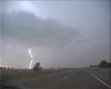 June 4 2003 Supercell near Clovis New Mexico - inflow dominant beast