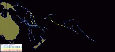 Joint Typhoon Warning Centre data